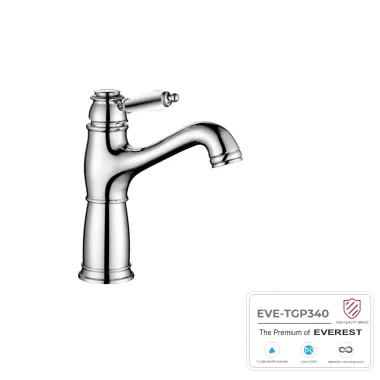 Vòi lavabo mạ chrome EVE-TGP340