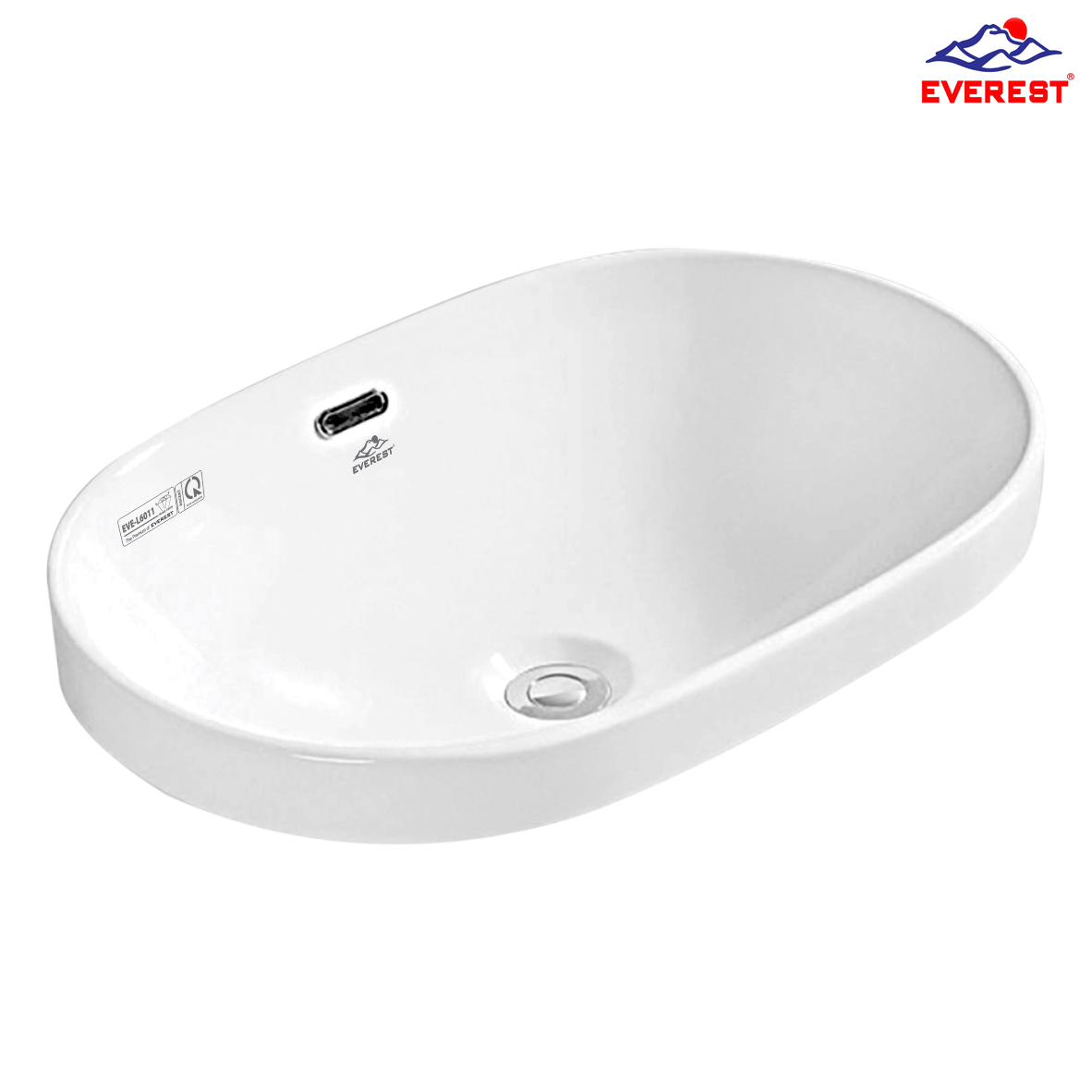 Chậu Lavabo Bán Âm EVE-L6011