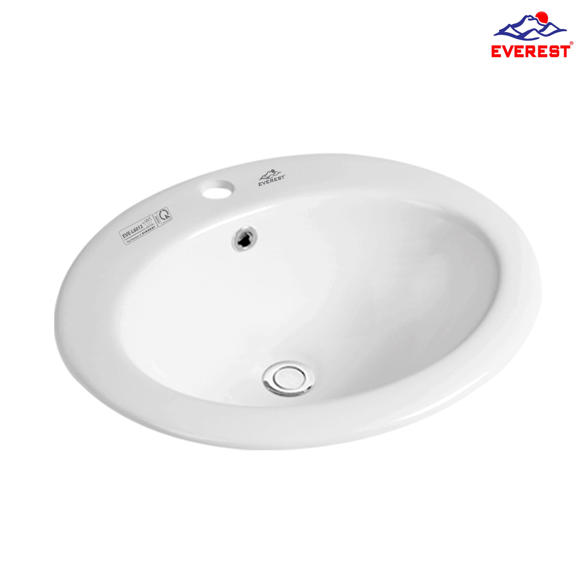 Chậu Lavabo Bán Âm EVE-L6012