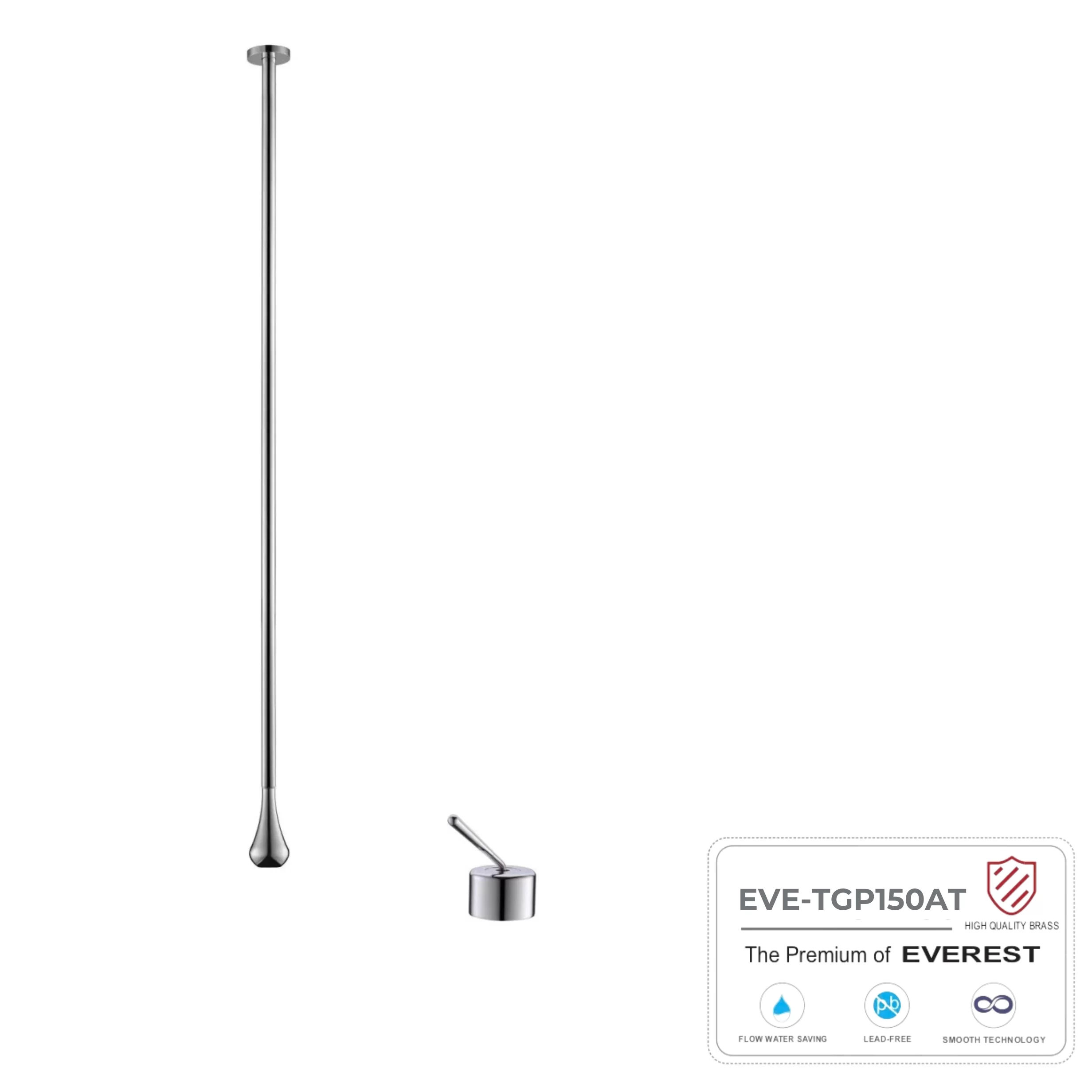 Vòi lavabo âm trần mạ chrome EVE-TGP150AT