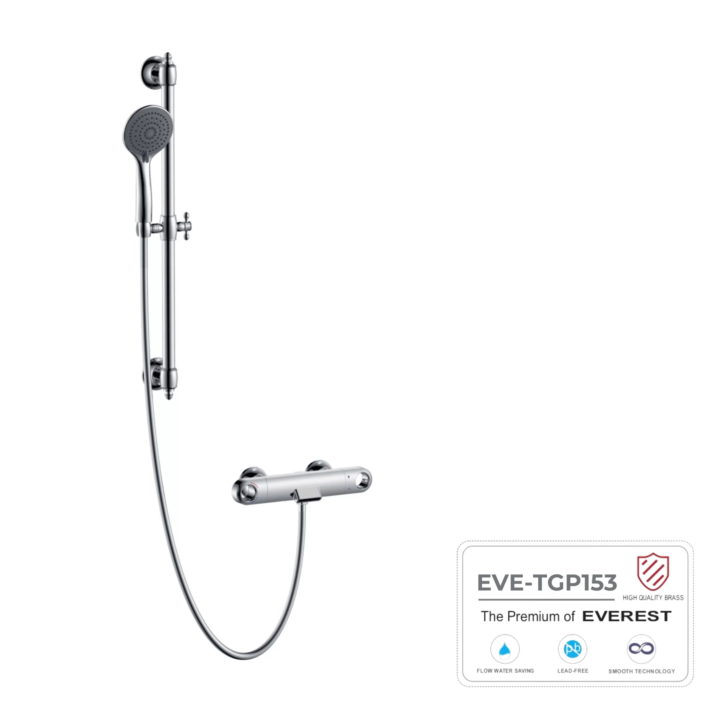 Sen tắm mạ chrome EVE-TGP153