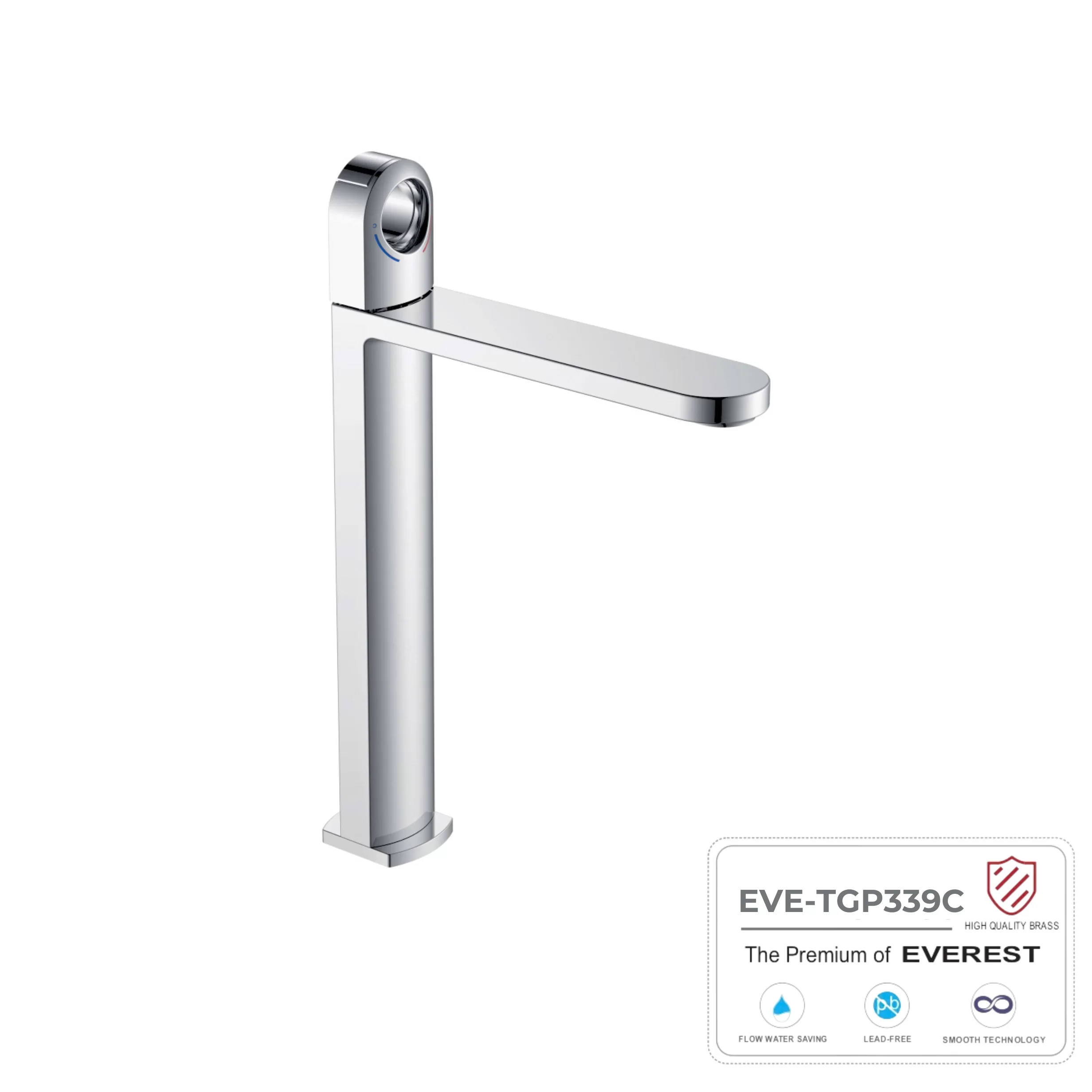Vòi lavabo mạ chrome EVE-TGP339C
