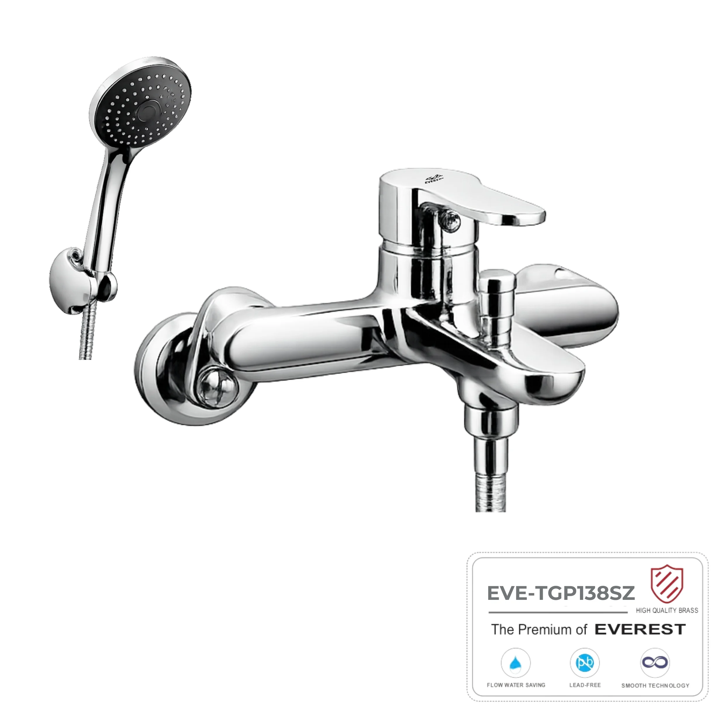 Sen tắm mạ chrome EVE-TGP138SZ