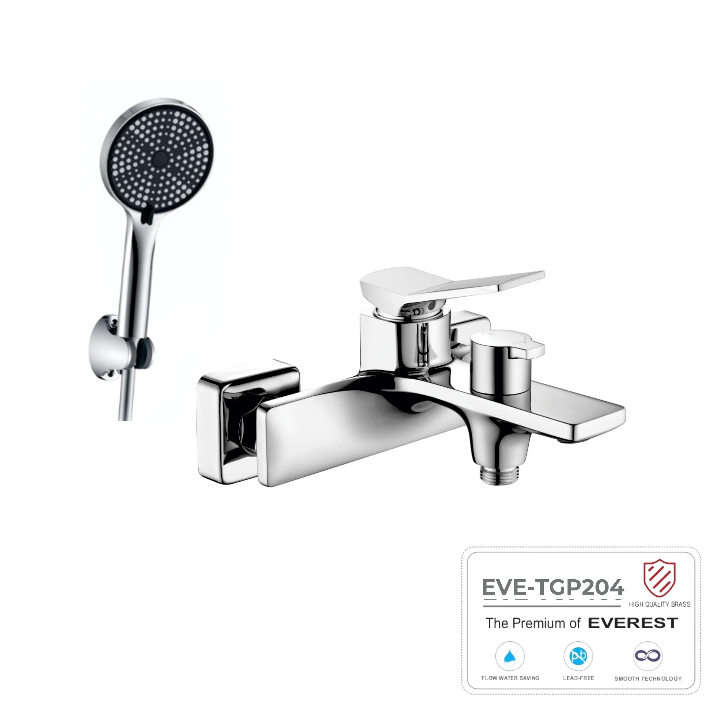 Sen tắm mạ chrome EVE-TGP204