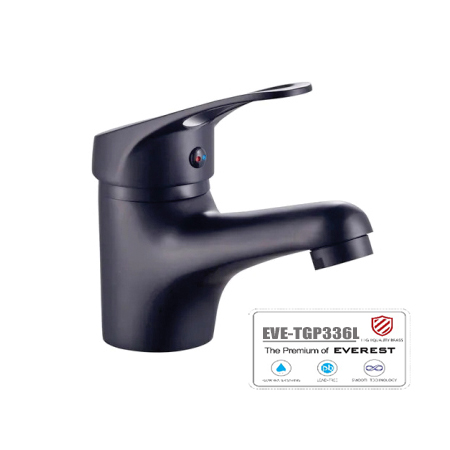 Vòi Lavabo Mạ Niken Đen EVE-TGP336L
