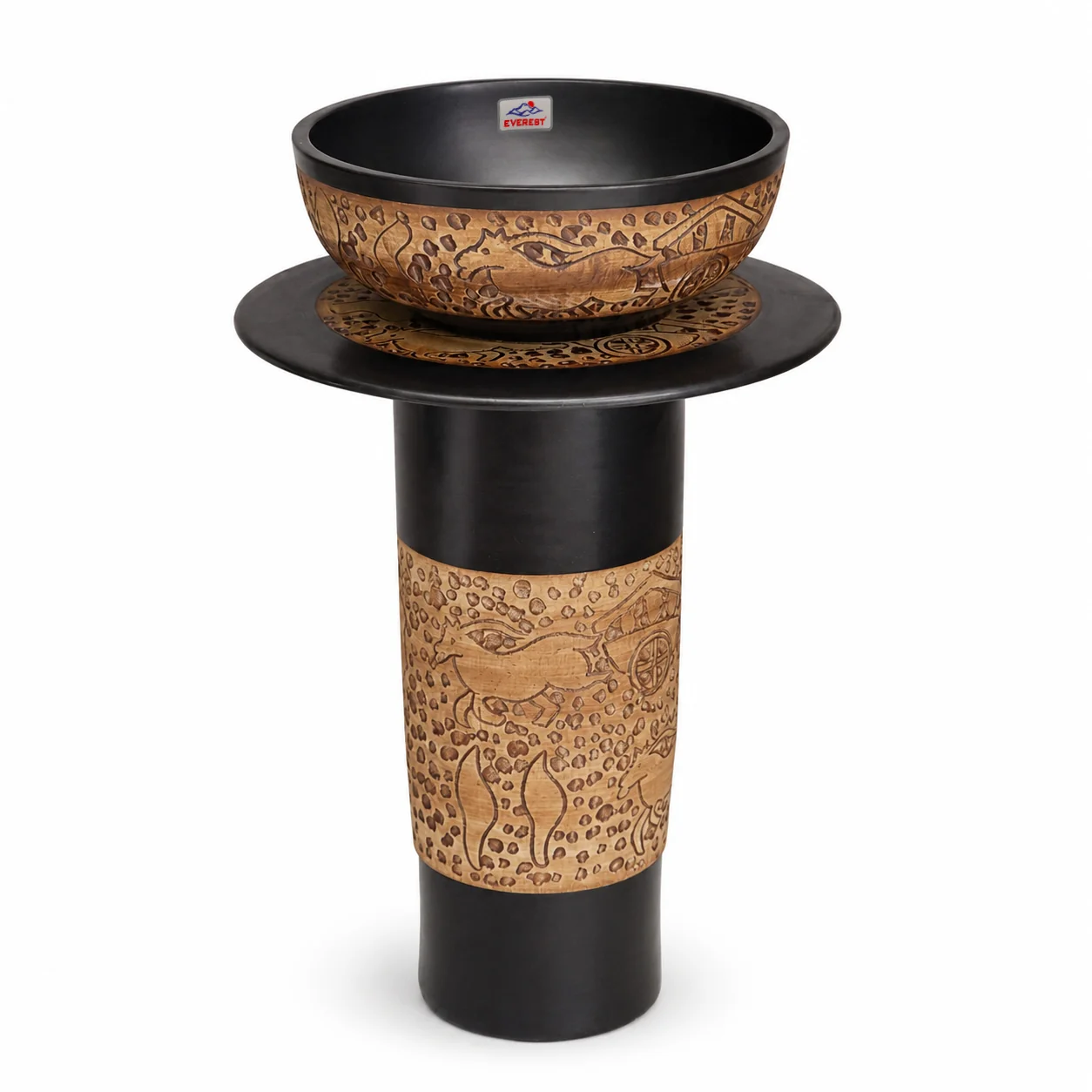 Chậu Sứ Mỹ Thuật Có Chân EV-CĐC05